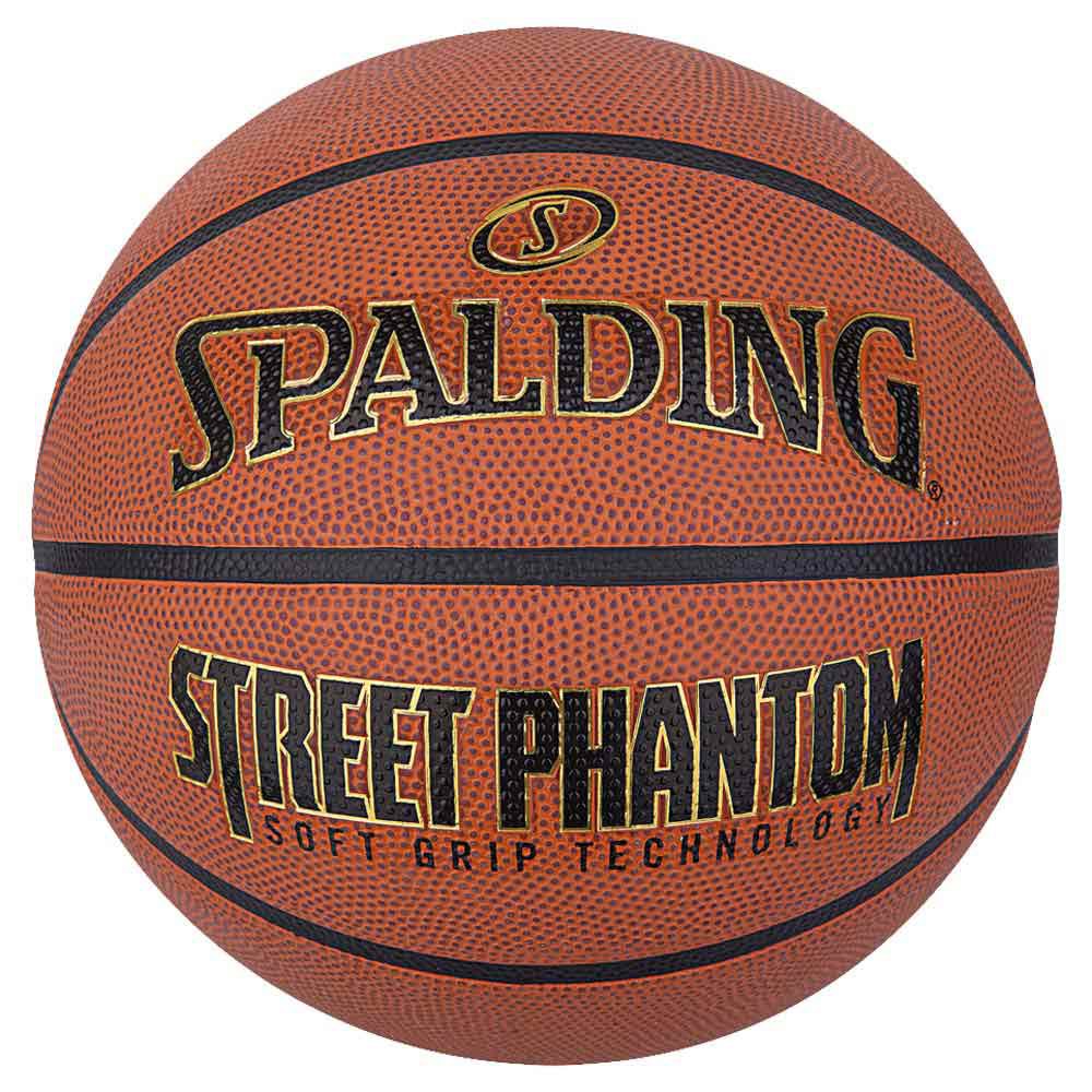 Spalding Street Phantom Soft Grip Technology Basketball Ball Orange 7