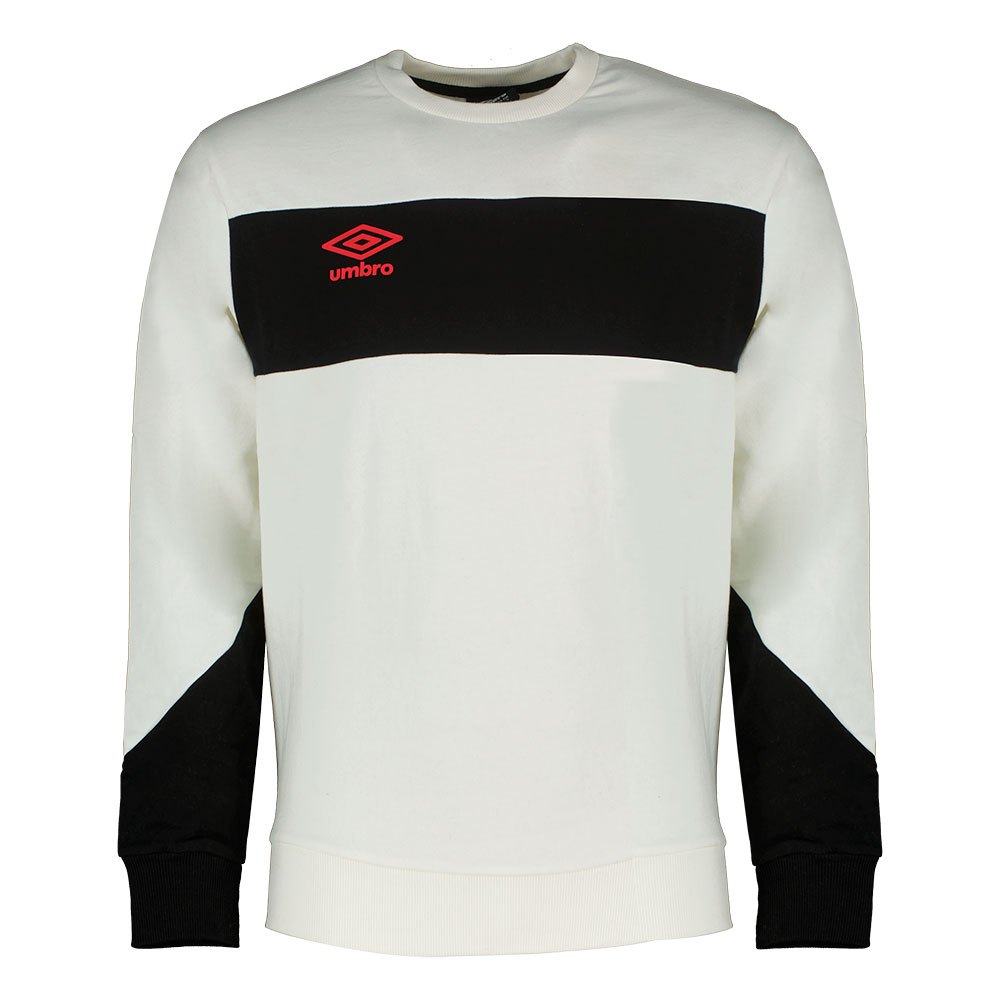 Umbro Sweatshirt Authentic Football Classic M Blanc De Blanc / Black
