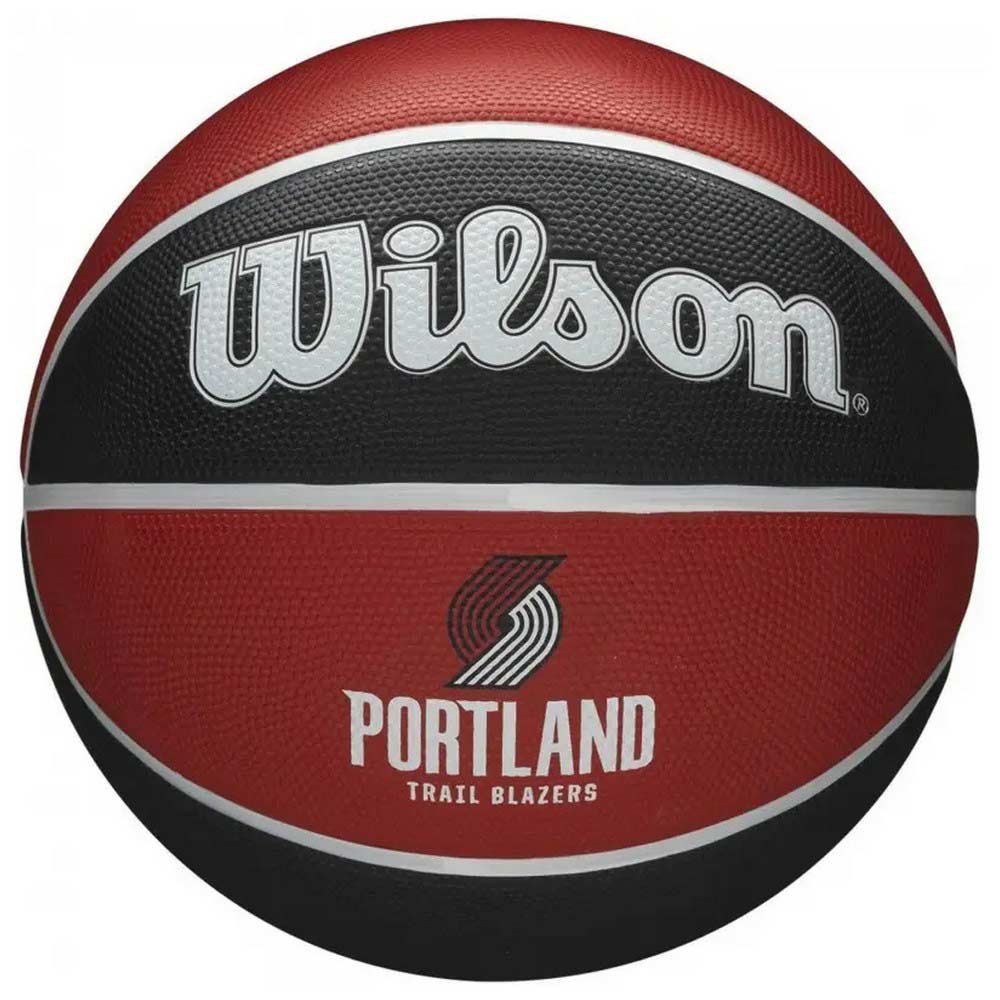 Wilson Nba Team Tribute Blazers Basketball Ball Rouge