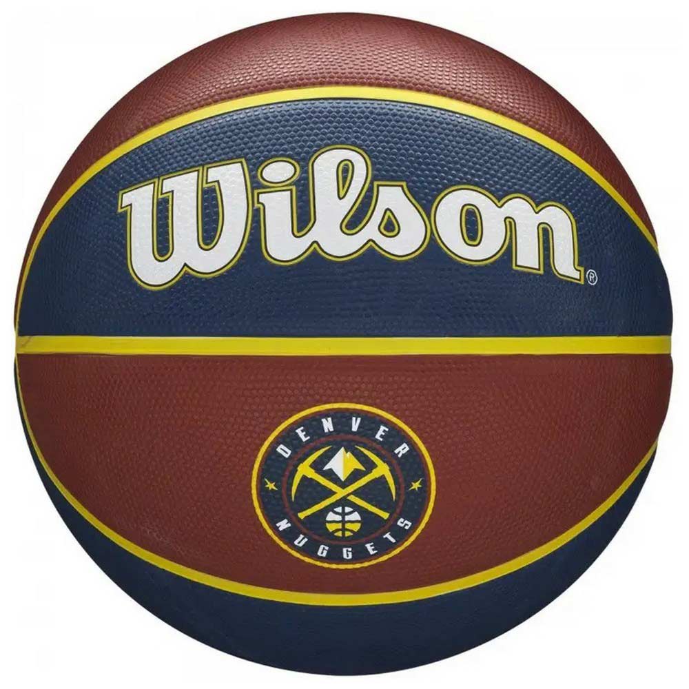 Wilson Ballon Basketball Nba Team Tribute Nuggets One Size Multicolour
