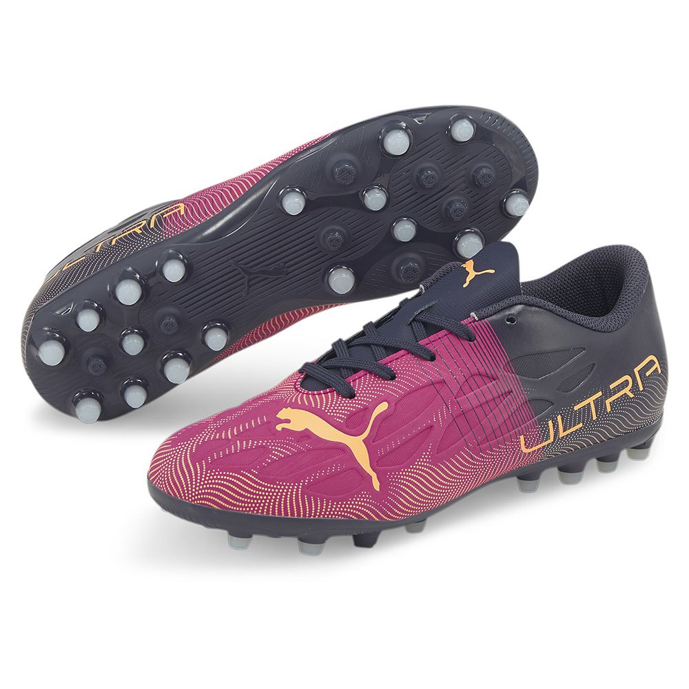 Puma Chaussures Football Ultra 4.4 Mg EU 38 1/2 Festival Fuchsia / Neo