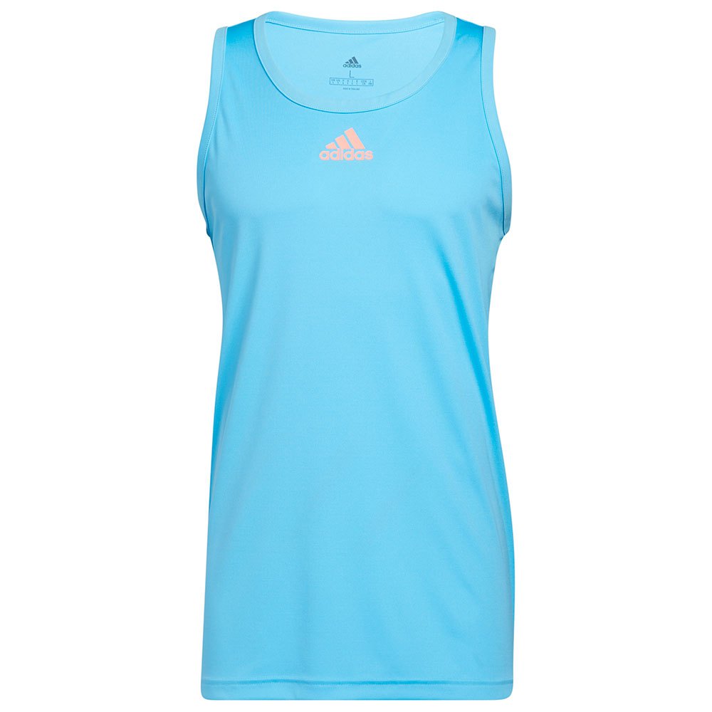 Adidas 3g Sleeveless T-shirt Bleu S / Regular Homme