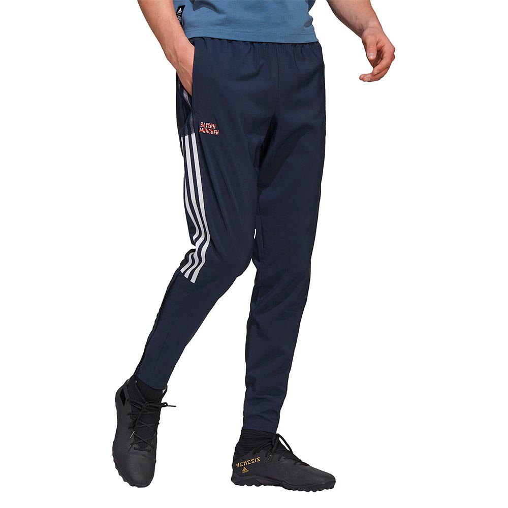 Adidas Bayern Munich Q2 Woven 21/22 Pants Bleu XL