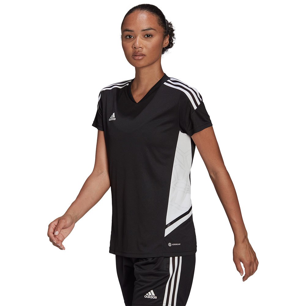 Adidas Condivo 22 Short Sleeve T-shirt Noir L Femme