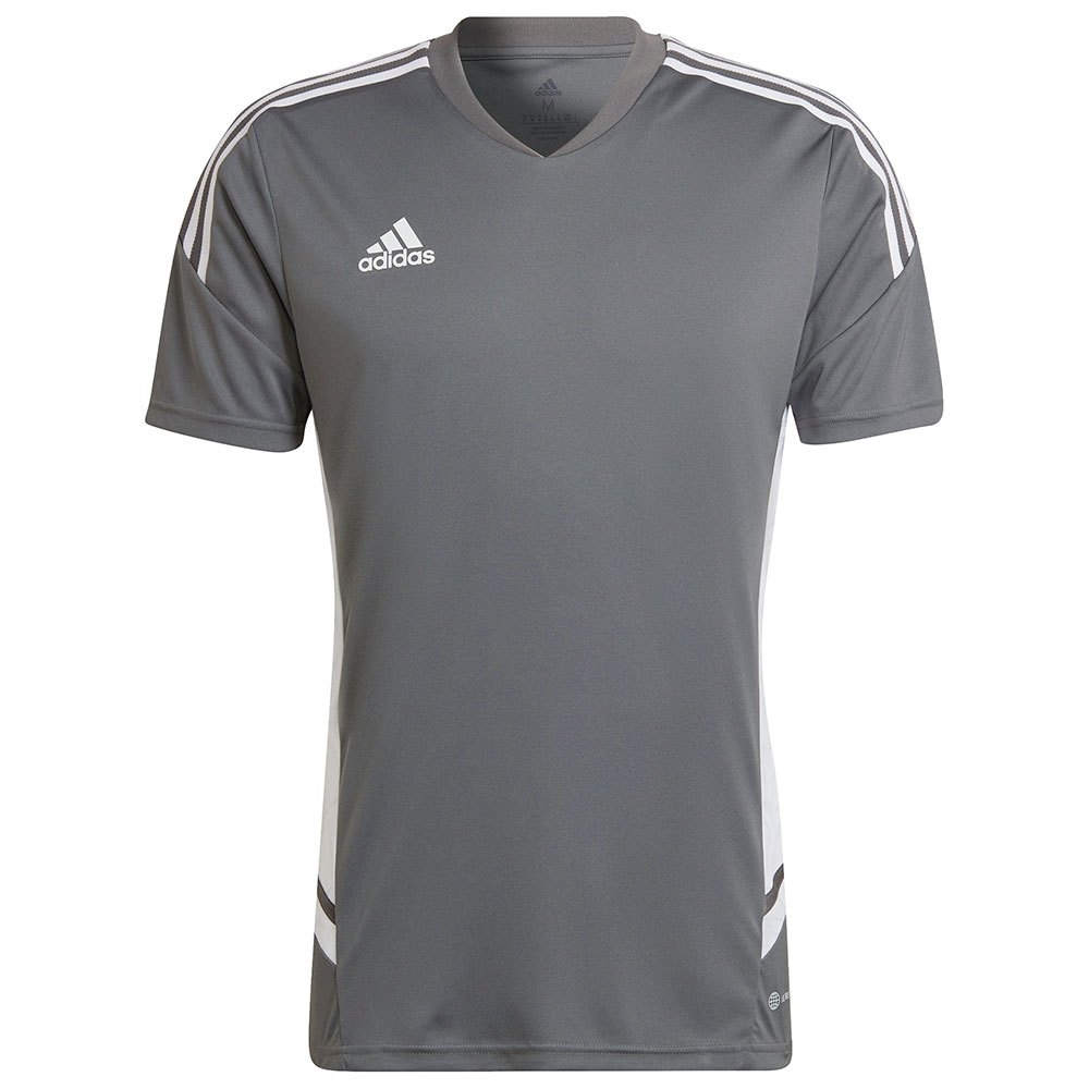 Adidas Condivo 22 Short Sleeve T-shirt Gris L Homme