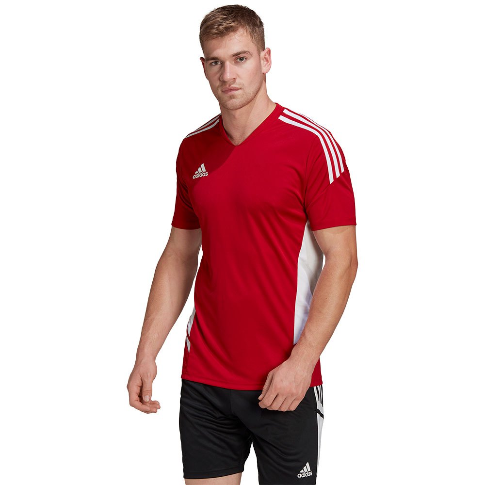 Adidas Condivo 22 Short Sleeve T-shirt Rouge 2XL Homme