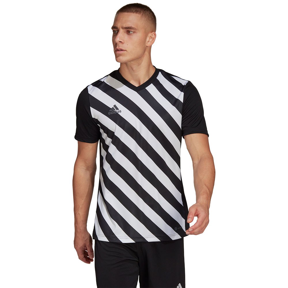 Adidas Entrada 22 Gfx Short Sleeve T-shirt Noir XS / Regular Homme