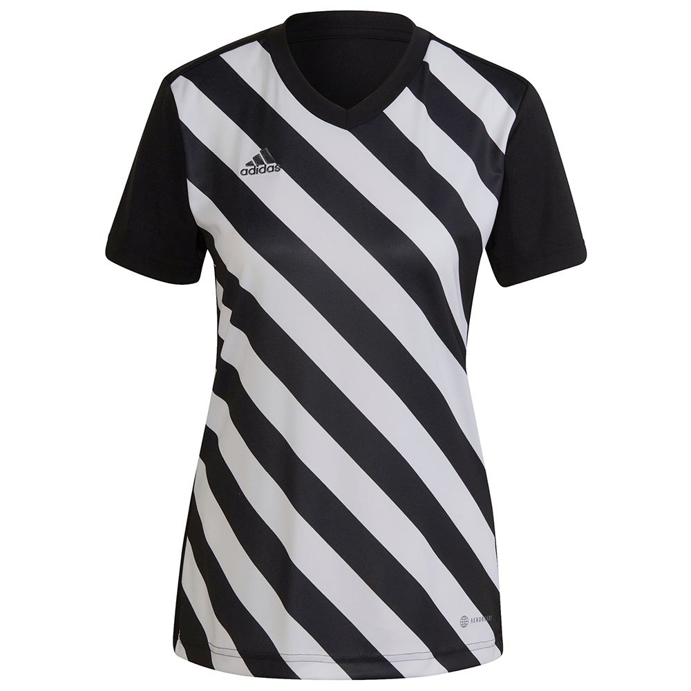 Adidas Entrada 22 Gfx Short Sleeve T-shirt Noir 2XL Femme