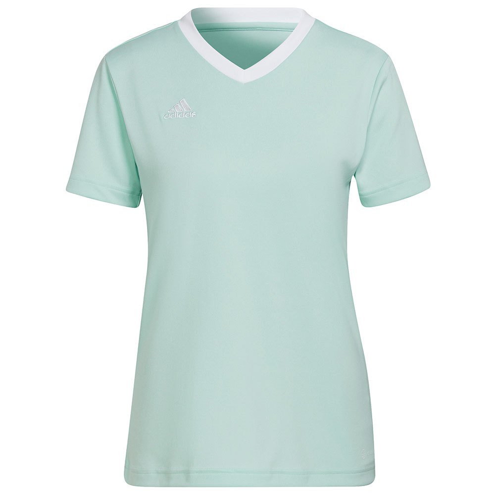 Adidas Entrada 22 Short Sleeve T-shirt Vert XS Femme