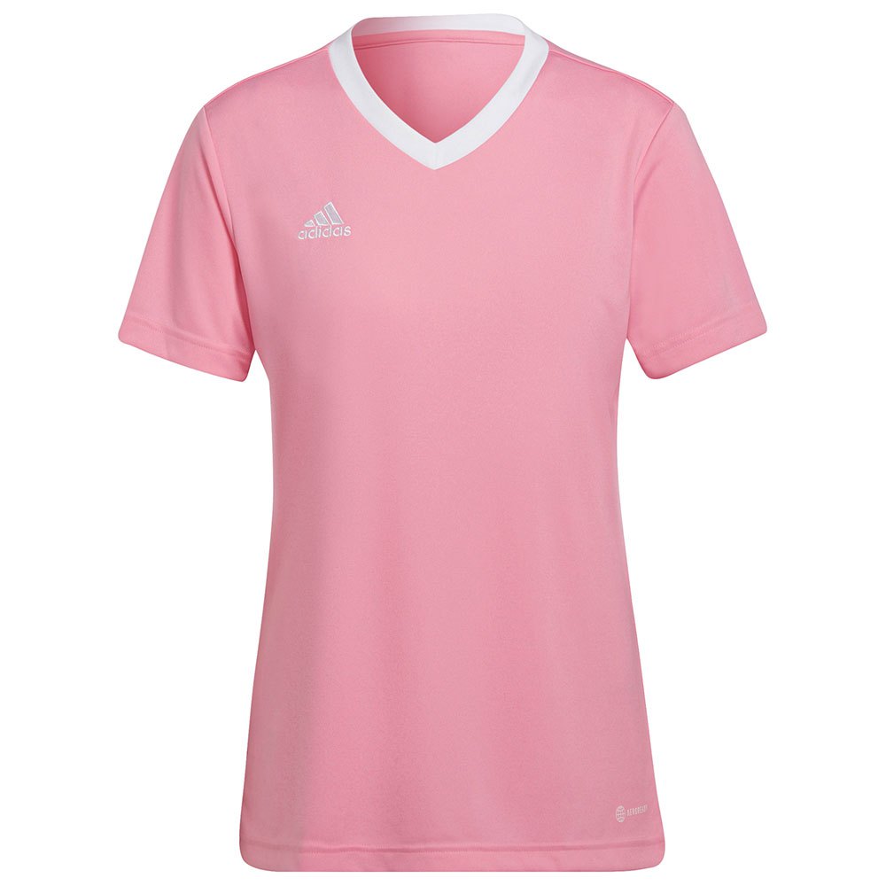Adidas Entrada 22 Short Sleeve T-shirt Rose XS Femme