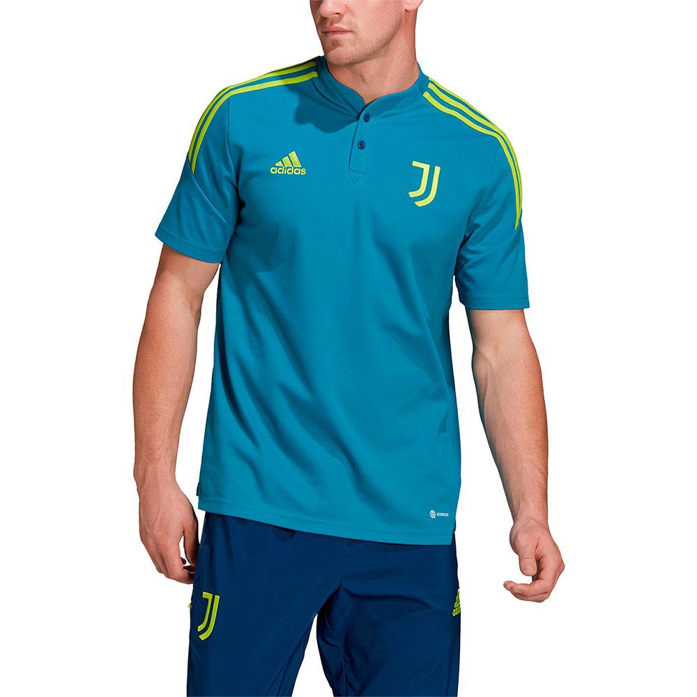 Adidas Juventus Training 21/22 Short Sleeve Polo Bleu S