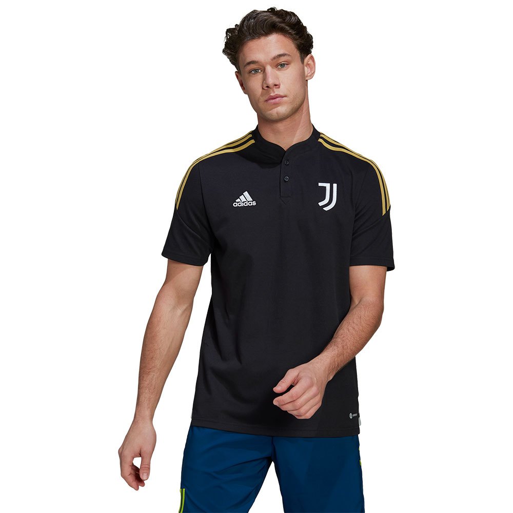 Adidas Juventus Training 21/22 Short Sleeve Polo Noir S
