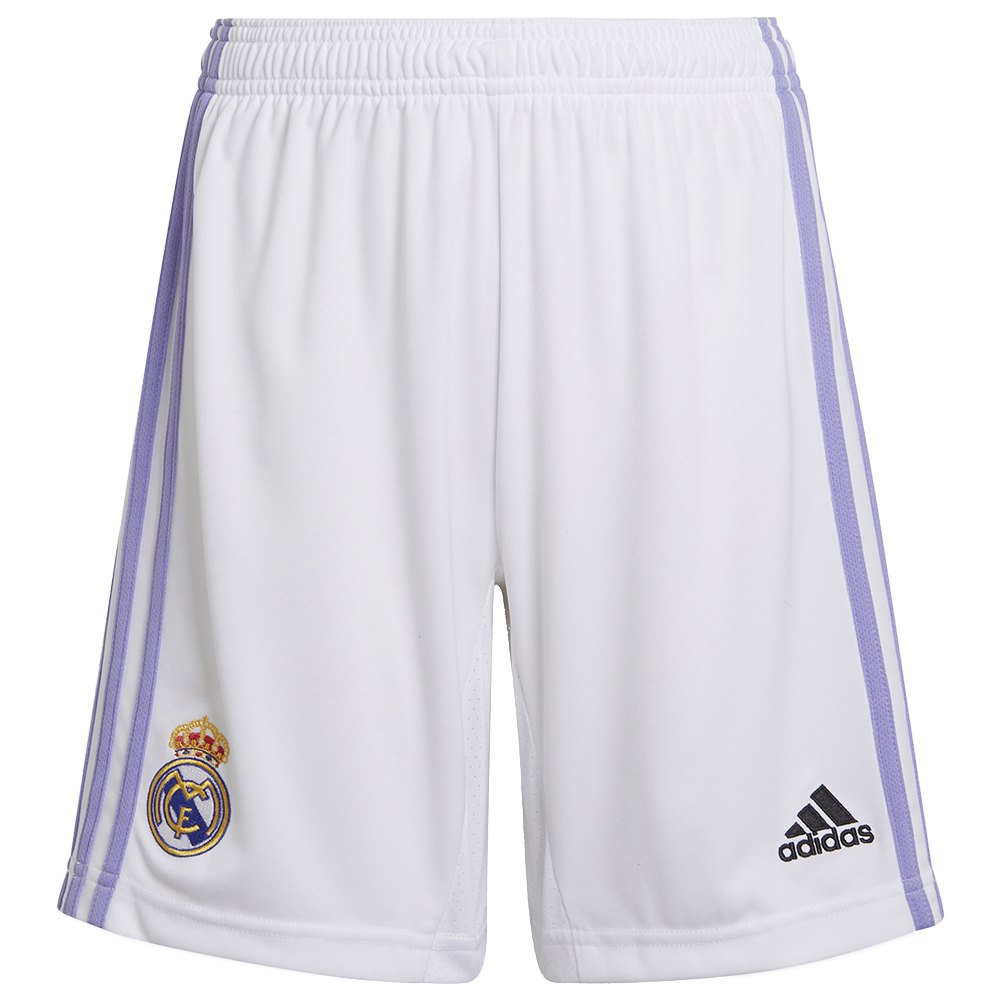 Adidas Real Madrid Shorts Home 22/23 Junior Blanc 176 cm