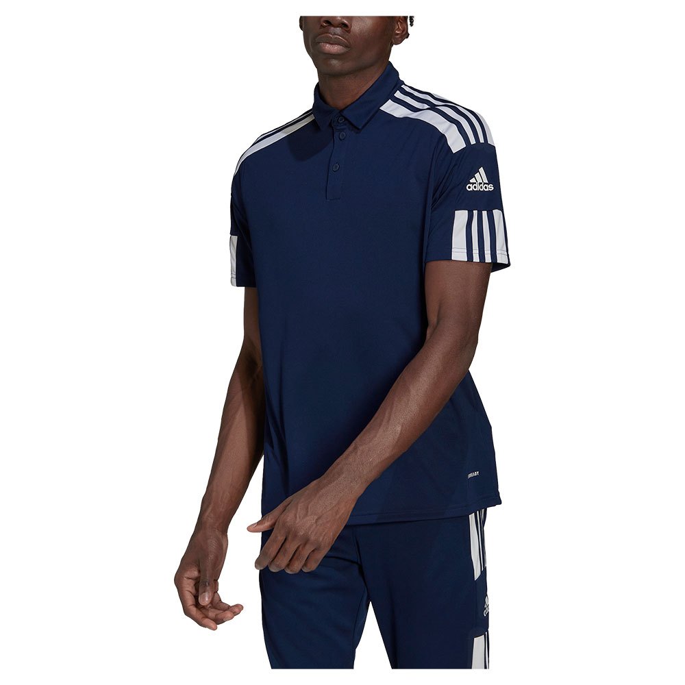 Adidas Squadra 21 Short Sleeve Polo Bleu XL / Regular Homme