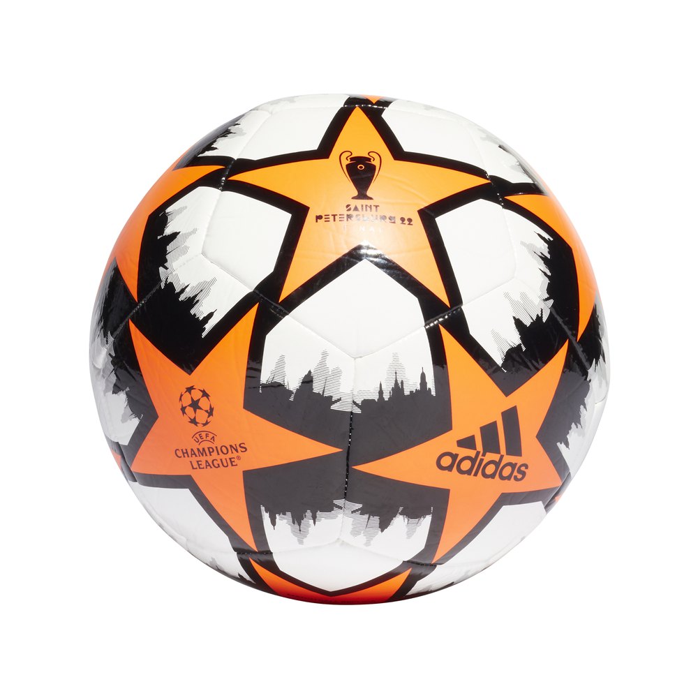 Adidas Ballon Football Ucl Club 4 Solar Orange / Black / White