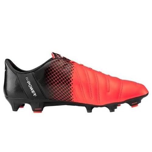 Puma Chaussures De Football Evopower 13 Lth Fg EU 40 Black / Red