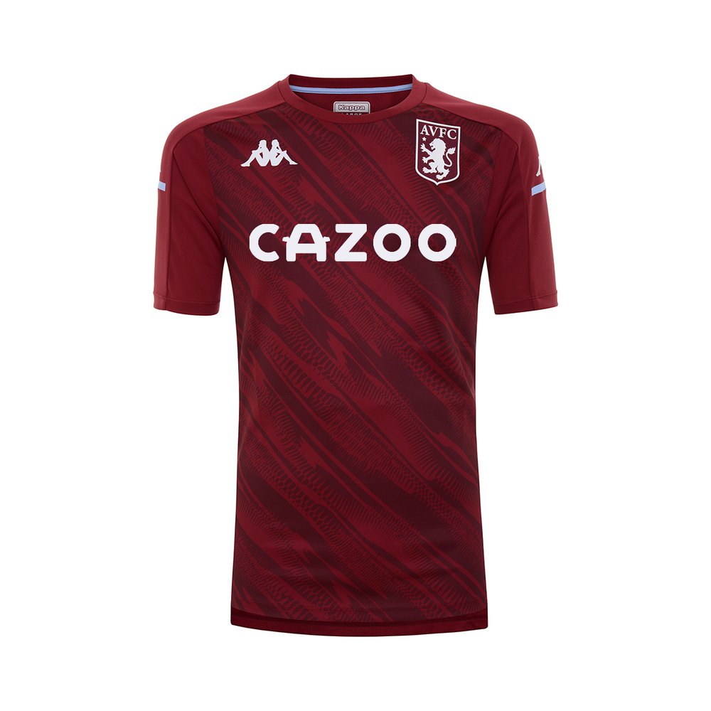 Kappa T-shirt Aston Villa Fc 2020/21 Aboupres Pro 4 Rouge 2XL