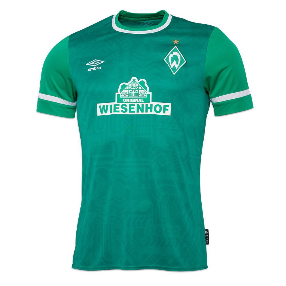 Umbro Maillot Domicile Werder Bremen 2019/20 S Green / White