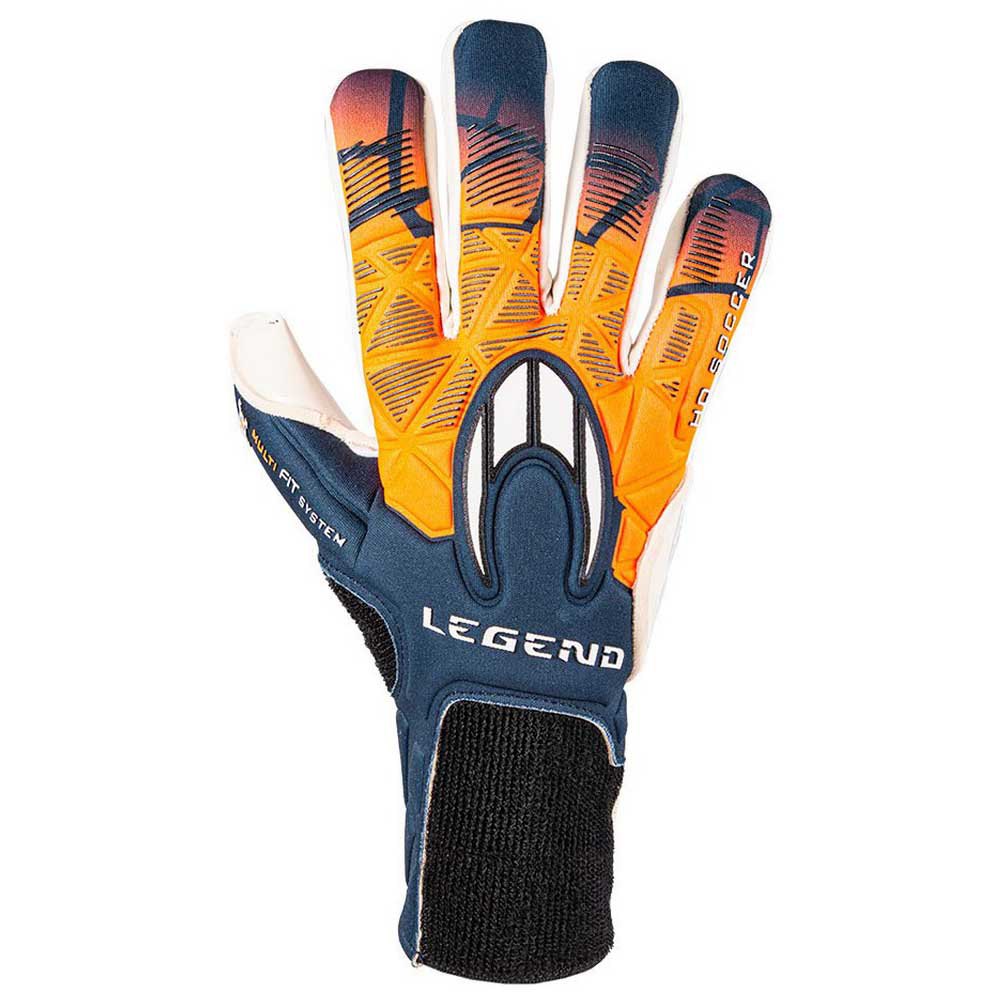 Ho Soccer Legend Negative Goalkeeper Gloves Orange 9 1/2