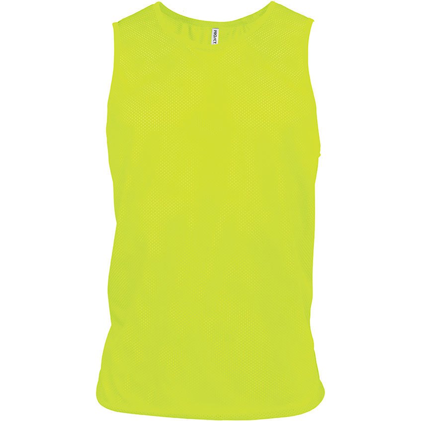 Proact Chasuble En Maille Légère Multisports Proact S-M Yellow Fluor