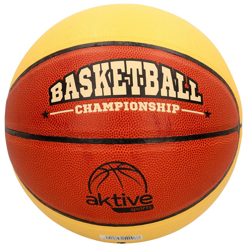 Aktive Ballon Basketball T5 One Size Orange/Beige