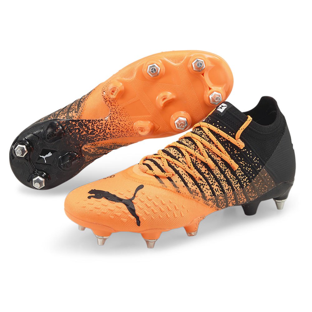 Puma Future 1.3 Mxsg Instinct Pack Football Boots Orange EU 40 1/2