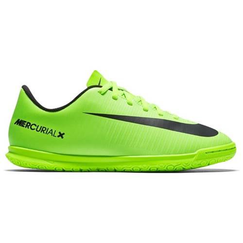 Nike Chaussures De Football Junior Mercurialx Vortex Iii Ic EU 36 1/2 Black,Celadon