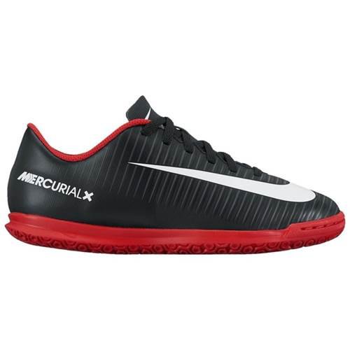 Nike Chaussures De Football Junior Mercurialx Vortex Iii Ic EU 38 Black,Red