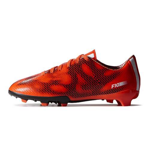 Adidas F10 Fg J Football Shoes Rouge EU 38 2/3