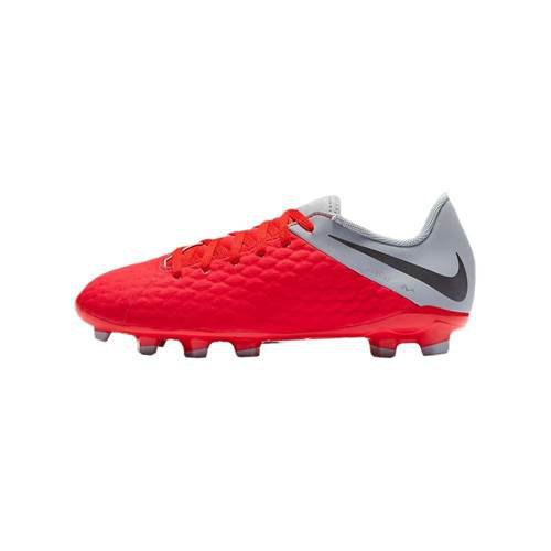 Nike Chaussures De Football Jr Hypervenom 3 Academy Fg EU 38 Grey,Red