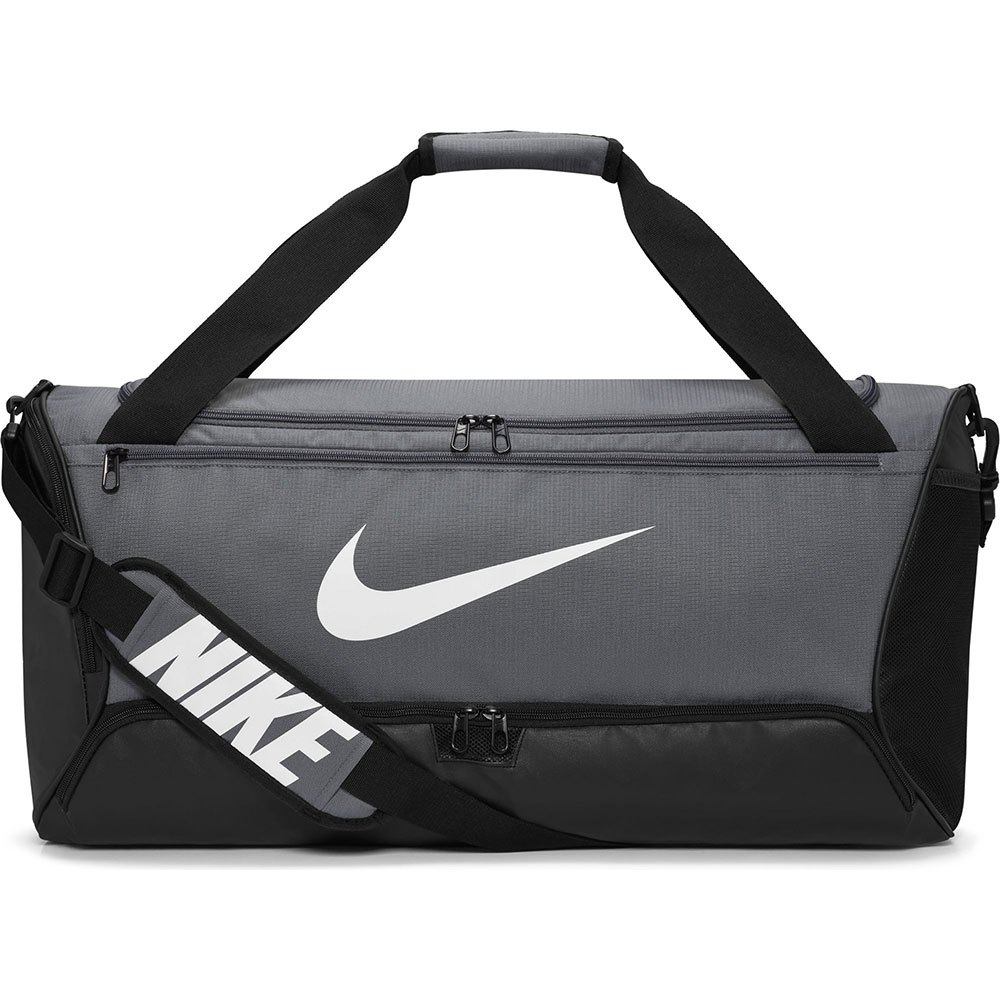 Nike Sac Brasilia 9.5 Duffel 60l One Size Flint Grey / Black / White
