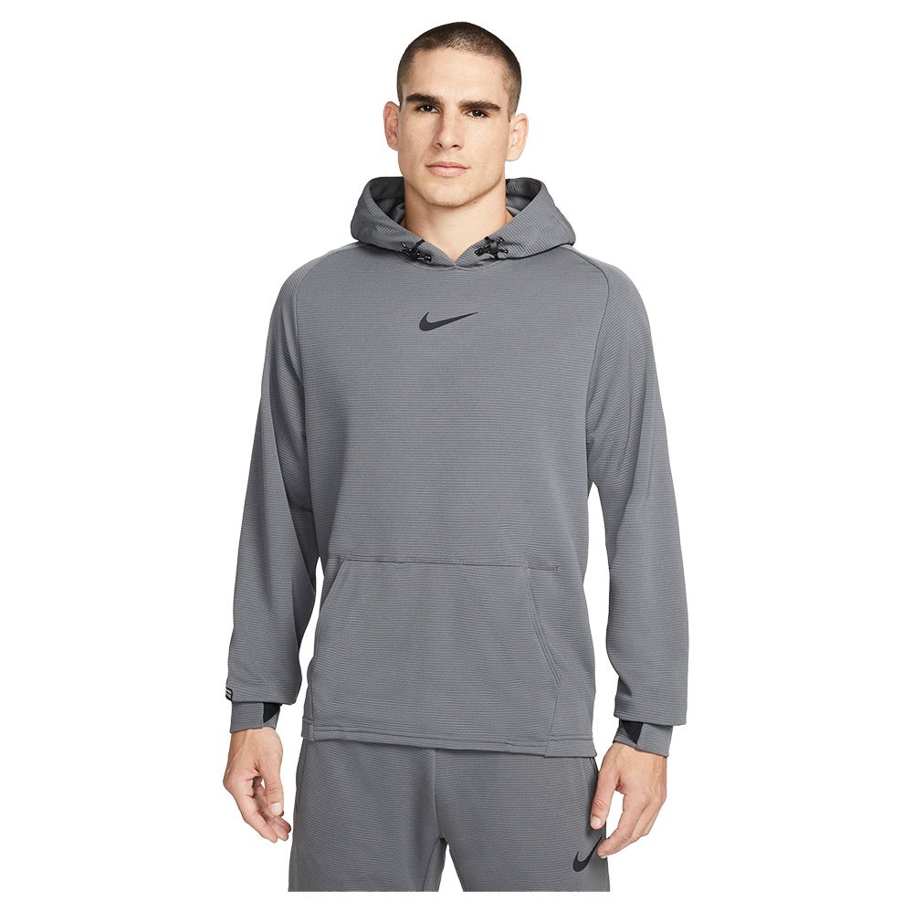 Nike Sweat à Capuche Pro Fleece M Iron Grey / Black / Black