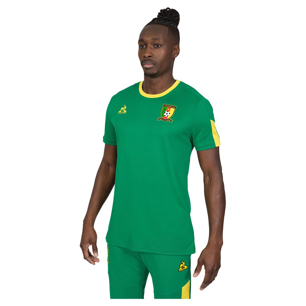 Le Coq Sportif T-shirt à Manches Courtes Cameroun Training M Green Forez