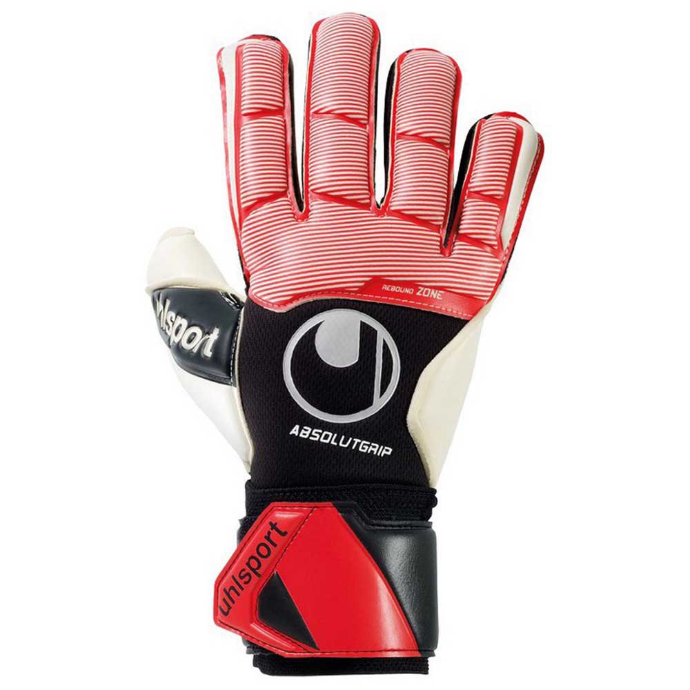 Uhlsport Absolutgrip Goalkeeper Gloves Rouge 8
