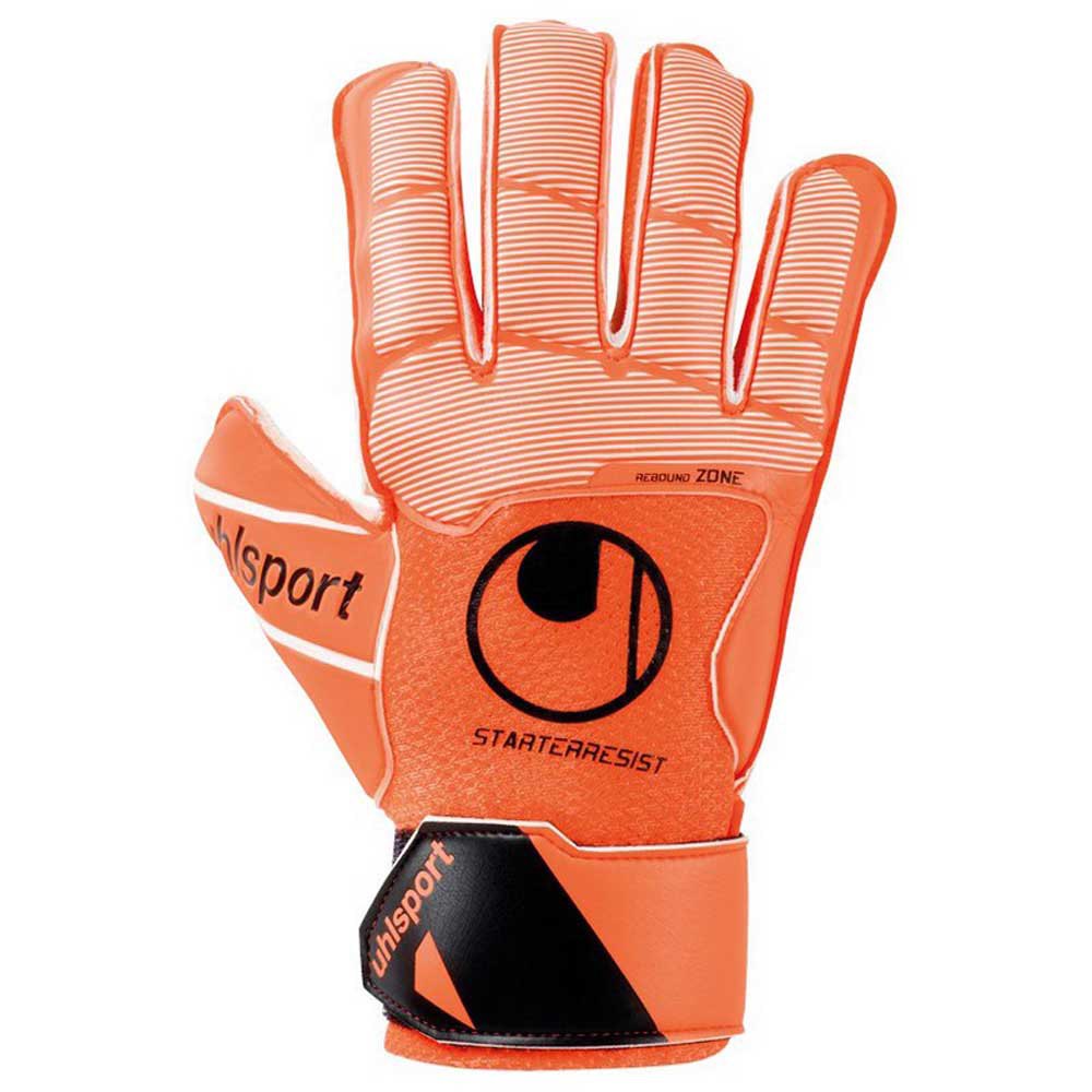 Uhlsport Starter Resist Goalkeeper Gloves Orange 11