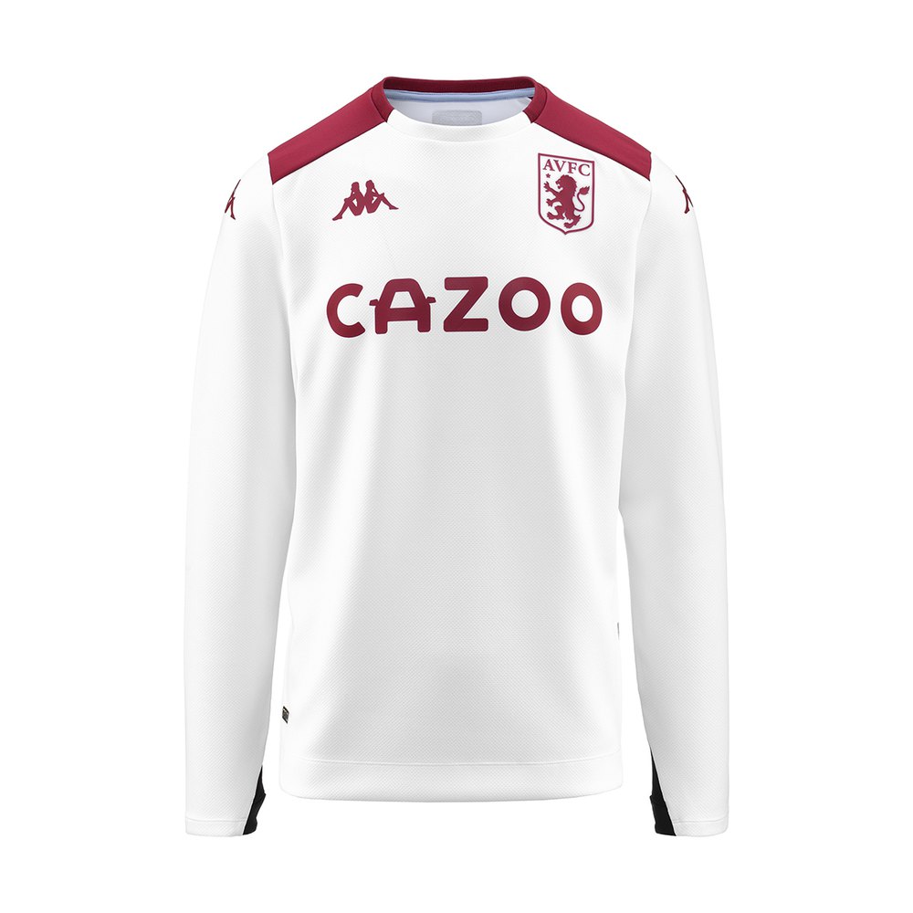 Kappa Sweatshirt Aston Villa Fc Aldren Pro 5 Blanc M