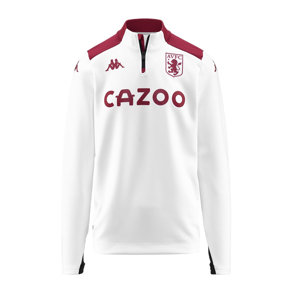 Kappa Sweatshirt Aston Villa Fc Ablas Pro 5 Blanc L