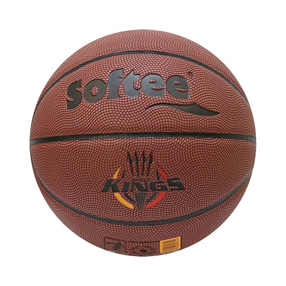 Softee Basketball Ball Leather Orange 5