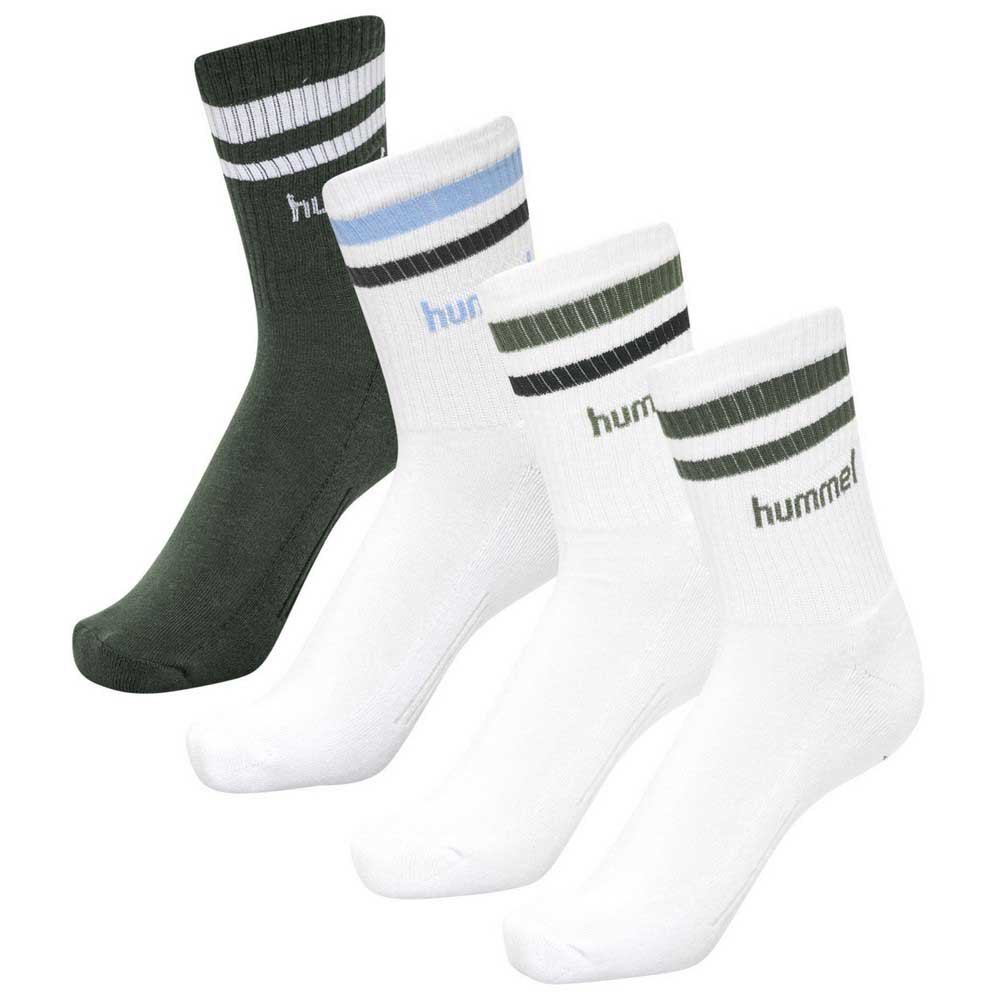 Hummel Retro Socks 4 Pairs EU 41-45 Femme