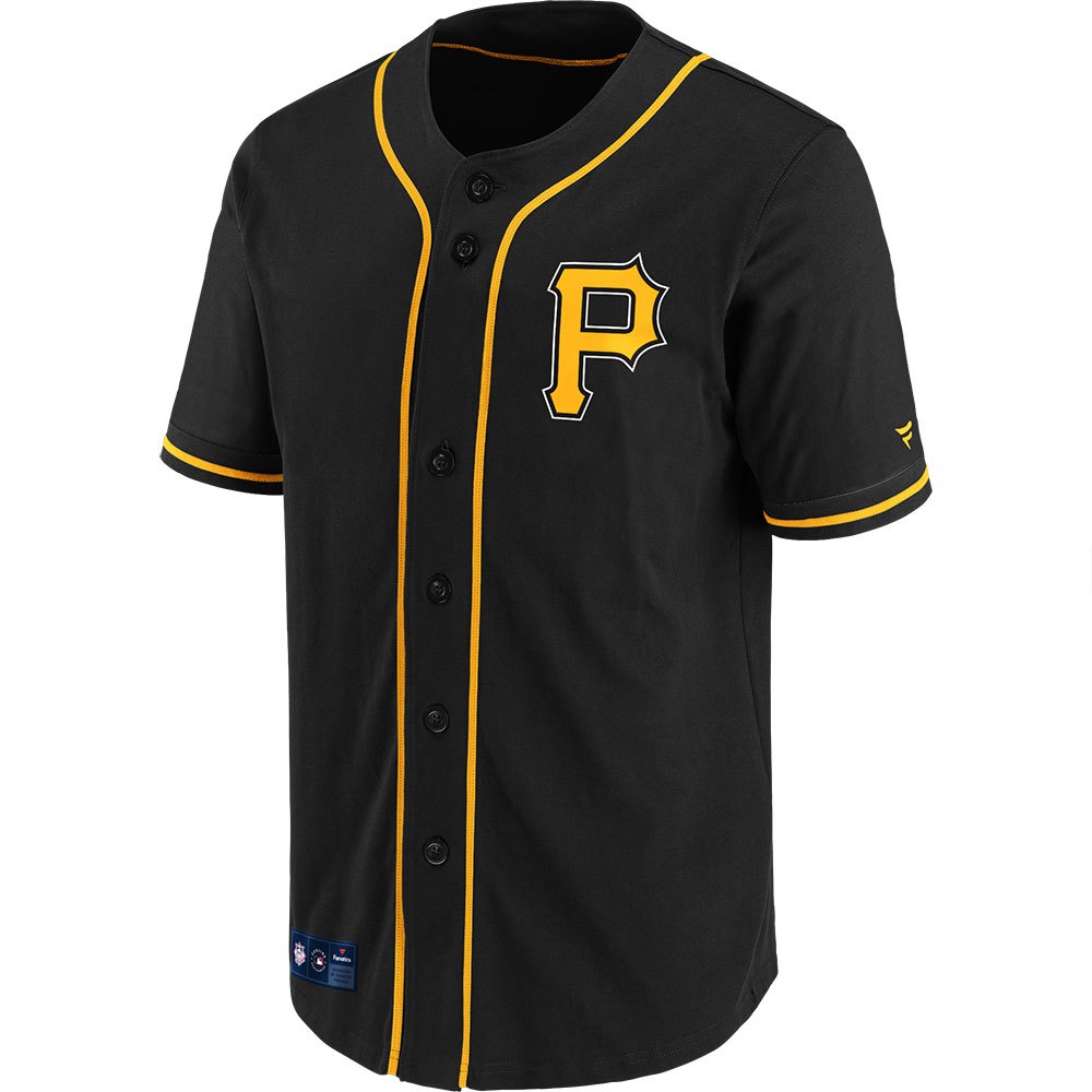 Fanatics Pittsburgh Pirates Franchise Poly Short Sleeve T-shirt Noir M
