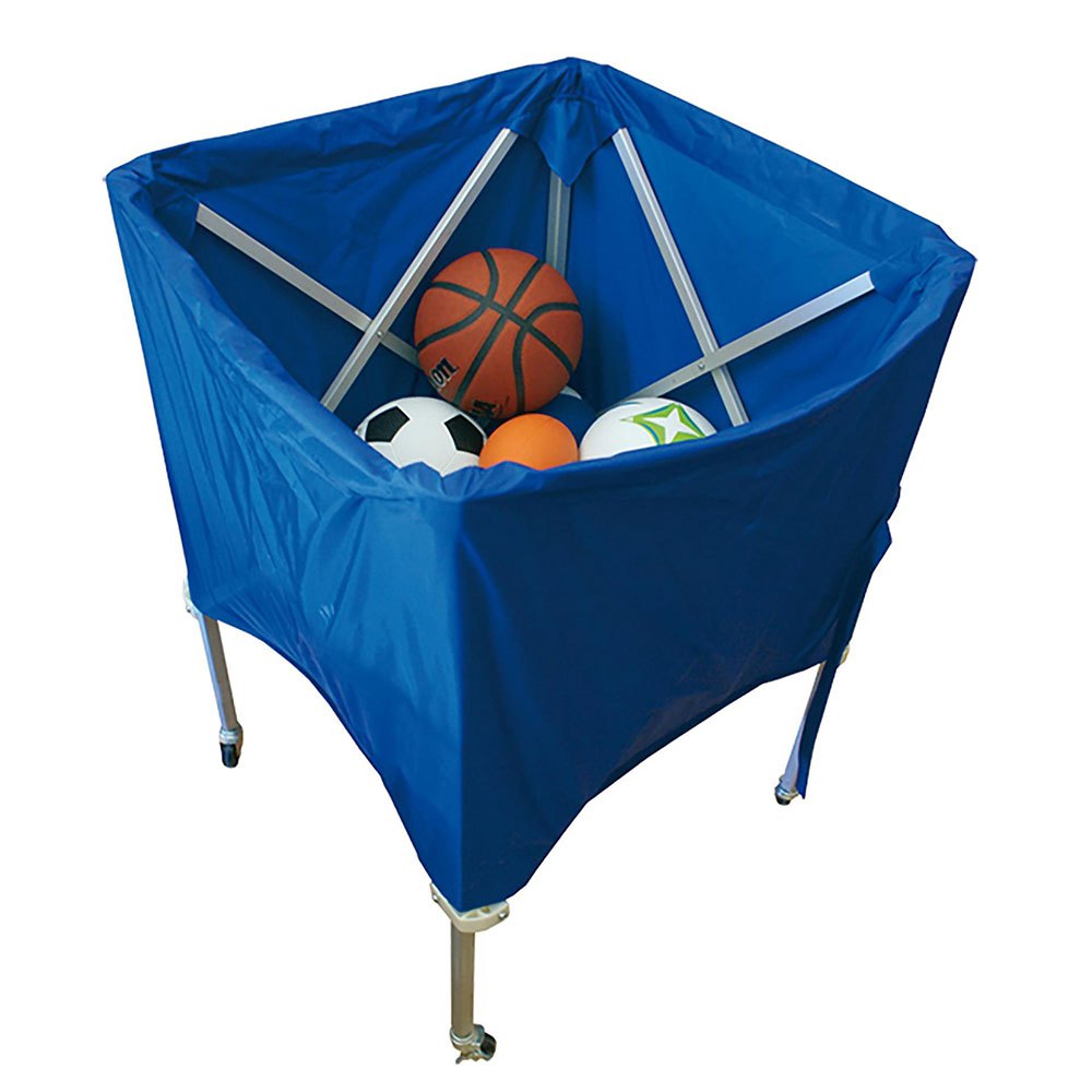 Softee Aluminium Deluxe Folding Ball Cart Bleu 70x70x102 cm