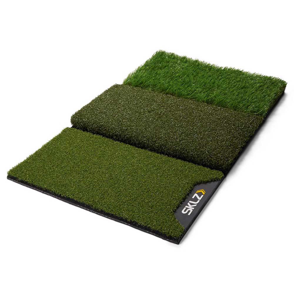 Sklz Pure Practice Synthetic Grass Mat For Golf Training Rouge