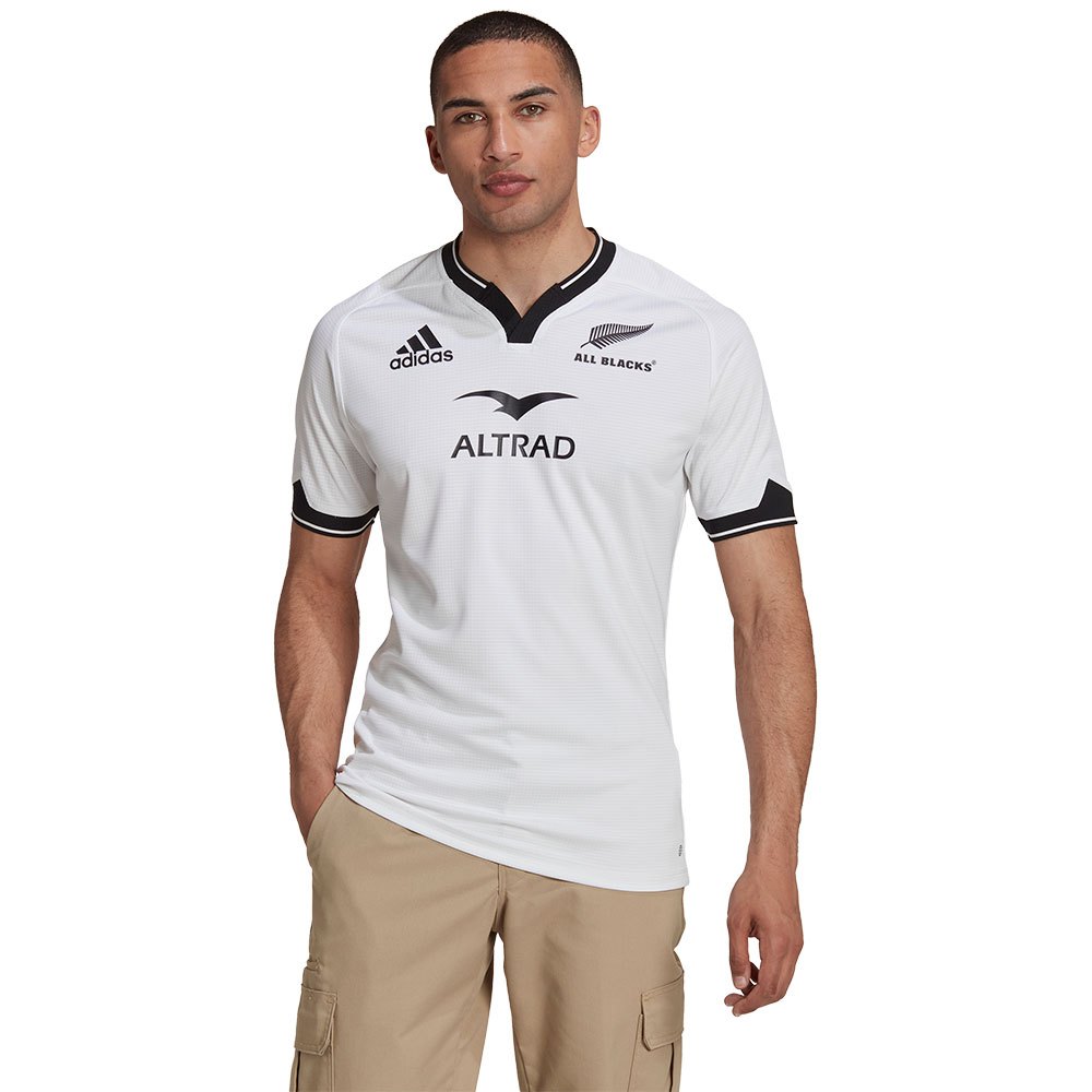 Adidas All Blacks Replica 22/23 Short Sleeve T-shirt Away Blanc M