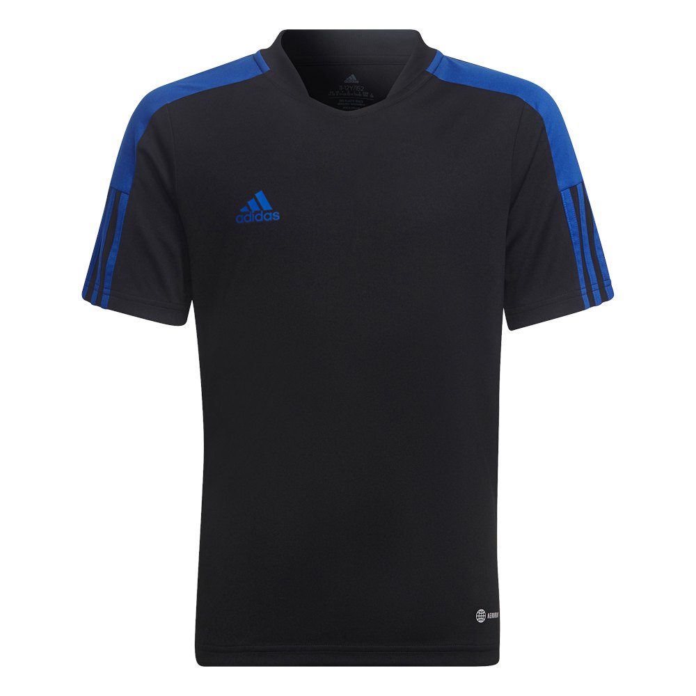 Adidas Tiro Essentials Short Sleeve T-shirt Noir 11-12 Years