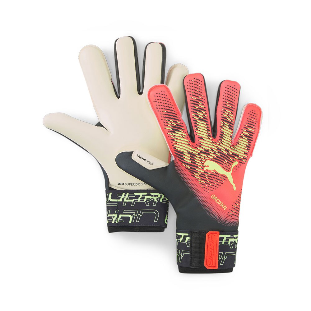 Puma Ultra Grip 1 Hybrid Goalkeeper Gloves Rouge 7