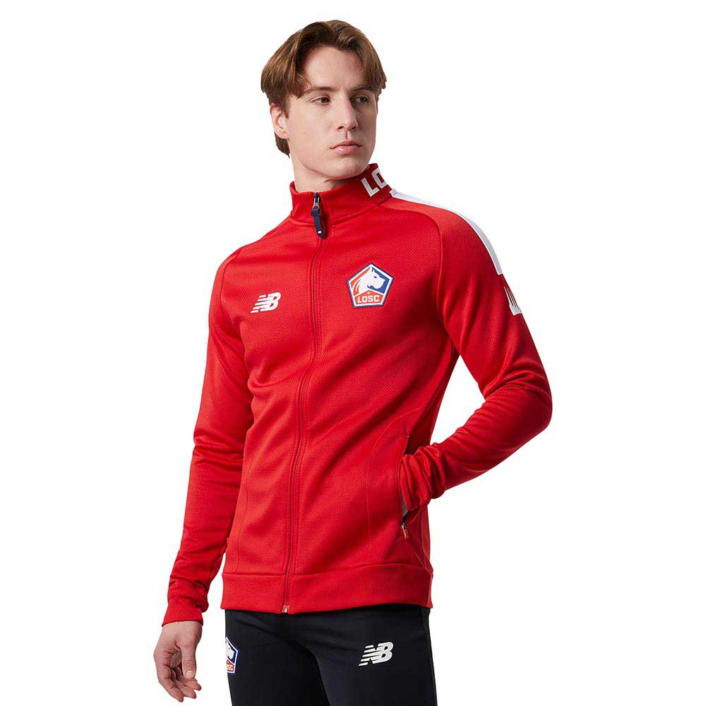 New Balance Lille Osc Pre-game 22/23 Jacket Home Rouge L
