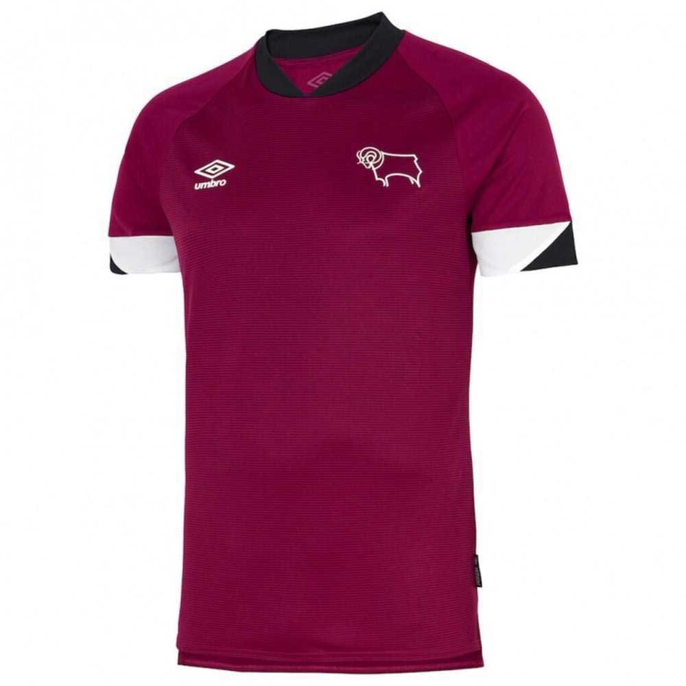 Umbro Derby County Fc Replica Short Sleeve T-shirt Third 22/23 Rouge L