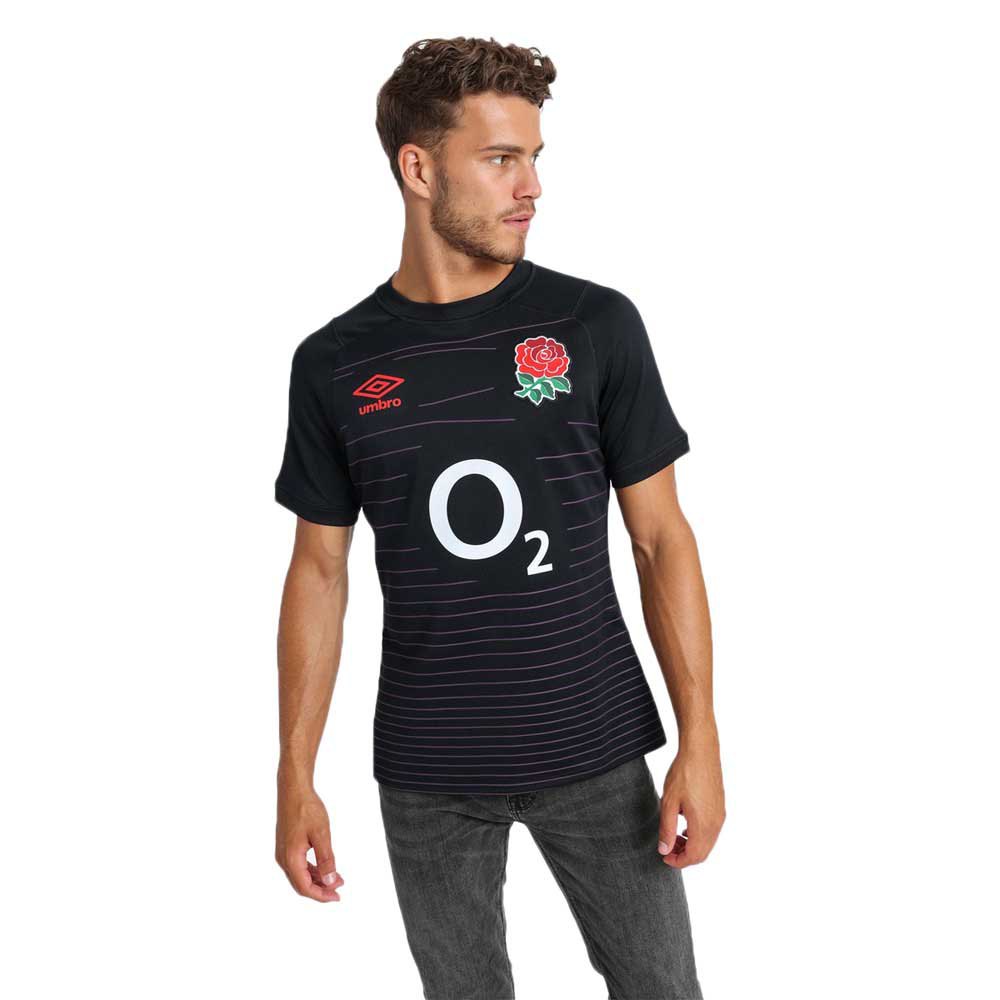 Umbro England Alternate Replica Short Sleeve T-shirt Away Noir M