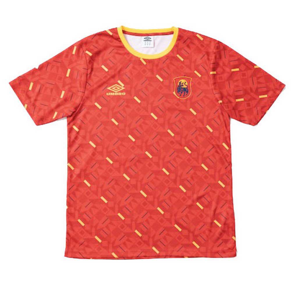 Umbro Spain All Over Print World Cup 2022 Short Sleeve T-shirt Orange S Homme