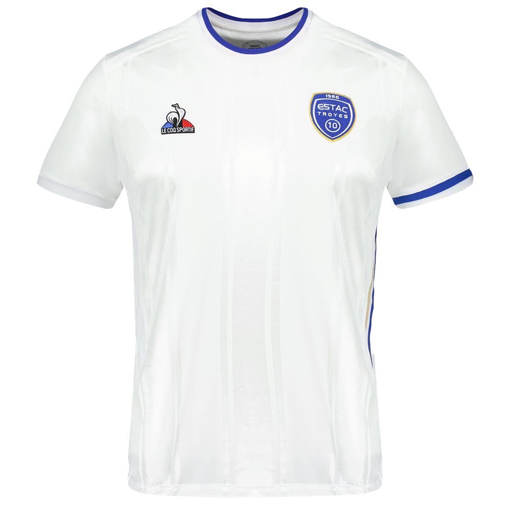 Le Coq Sportif Estac Match Sp 22 Short Sleeve T-shirt Away Blanc L